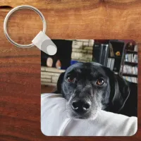 I Love My Dog | Photo Keychain