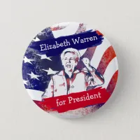 Elizabeth Warren for President 2020 Election Button