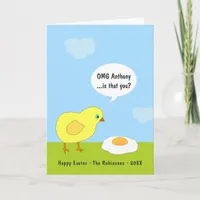 Funny Easter Greeting Card