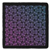 Blue Purple Pink Abstract Trivet