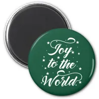 joy to the world Christmas Magnet