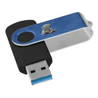 Teddy Bear Time to Read USB Swivel Flash Drive