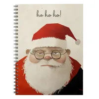 Tired Santa Notebook