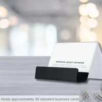 Simple Professional Desk Business Card Holder