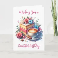 Coffee and Cake Birthday Card