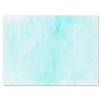 Pastel Blue Watercolor Colorwash Abstract Artistic Tissue Paper