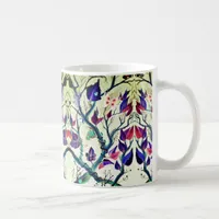 Leaves and butterflies painting coffee mug