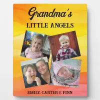 Grandma's Little Angels | Photo Gift Plaque