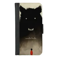 Monster and the Kid iPhone 8/7 Wallet Case