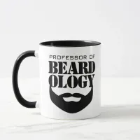 Funny Professor of Beardology Mug
