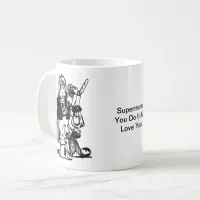 Supermom Custom Message Mother's Day Coffee Mug