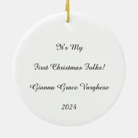 Personalized Merry Woofmas Ornament