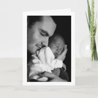 Personalized Photo Happy Father's Day  Card