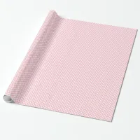 Pink and White Polka Dot Wrapping Paper