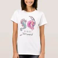 *~* Magical Mermaid Glitter Sea Horse Shell Tee