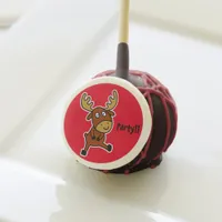 I did not do THAT! Funny moose Party  Cake Pops