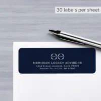 Business Return Address Label with Logo