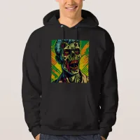 Spooky Zombie Halloween Party Hoodie