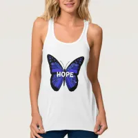 ME/CFS  Blue Hope Butterfly Survivor Shirt