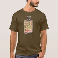 Book Tour Superstar Cool Author Design T-Shirt