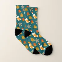 Fall All-Over-Print Socks