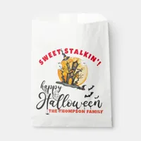 Halloween Ghost Sweet Stalking Trick Treat Goodies Favor Bag