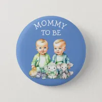 Personalized Mommy to be Baby Shower Button