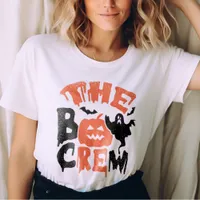 The Boo Crew Orange Halloween Family Matching T-Shirt