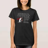 That Zinvincible feeling funny wine quote T-Shirt