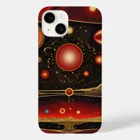 Ancient symbols in vibrant colours Case-Mate iPhone 14 case