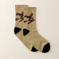 Witching Hour Silhouette Socks