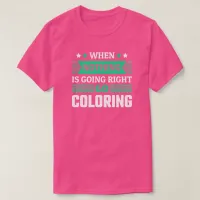 Funny Coloring Fan T-Shirt