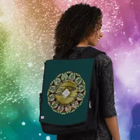 Radiant Mandala: The Jewel of Elements Backpack