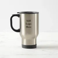 Add your Business Logo or Sports Team Logo Travel Mug