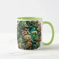 Enchanted Evening of Ale A Leprechauns Toast  Mug