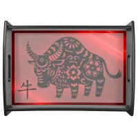 Chinese Zodiac Year of the Ox | Serving Tray