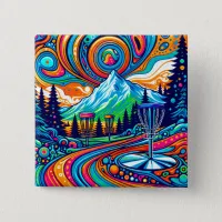 Psychedelic Disc Golf Course  Button