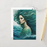 Mermaid Postcard