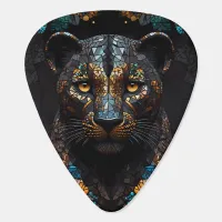 Mosaic Leopard Majesty Guitar Pick