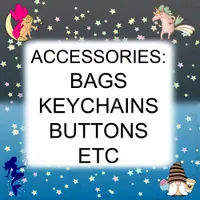 Accessories: Bags, Keychains, Buttons, Etc.