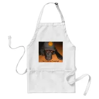 Left Behind This Halloween Adult Apron