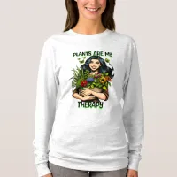 Plants are my Therapy | Funny Plant Addict T-Shirt