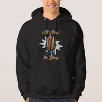 All About the Glizzy | Funny Hot dog Humor Hoodie