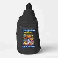Margarita Emergency Sombrero-Wearing Octopus Sling Bag