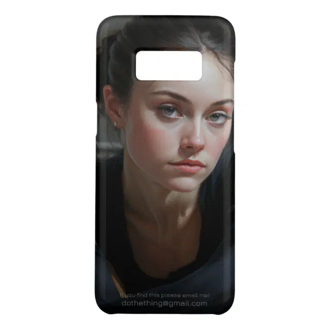 Russian Dancer Woman Portrait Oil Painting Case-Mate Samsung Galaxy S8 Case