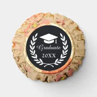 Classic Black Graduation Year Emblem Candy Favor