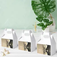 Gold Mattalic Favor Boxes