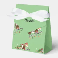 Merry Woofmas Typography Favor Box