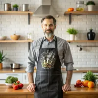 Customizable Father's Day-Names & Message Apron