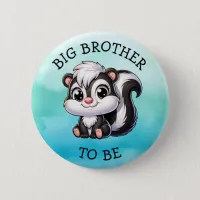 Brother To Be | Woodland Creatures Baby Shower  Button